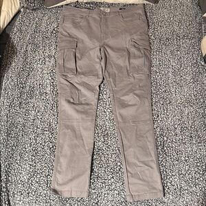 Men's “Bleecker & Mercer” Gray Slim Fit Cargo Pants